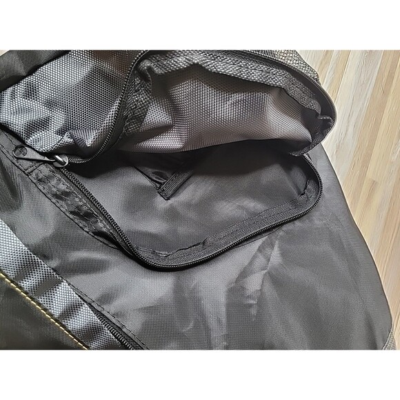 Monarch Pickleball Sling Bag - Black,‎ Gray & Yellow Multiple Pockets Adjustable - Picture 11 of 13